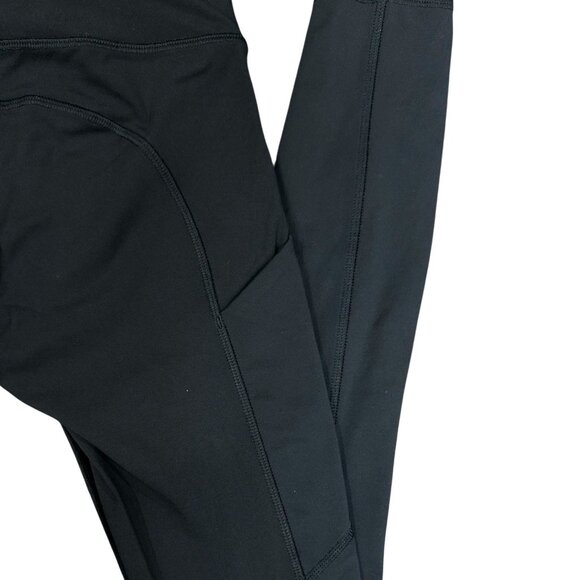 Lululemon Womens Size 2 INVIGORATE Black Full-Length Leggings Zipper Pocket - Picture 3 of 10